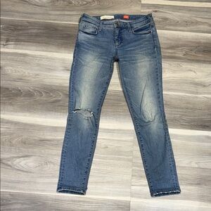 Pilcro and the letterpress blue denim jeans size 28